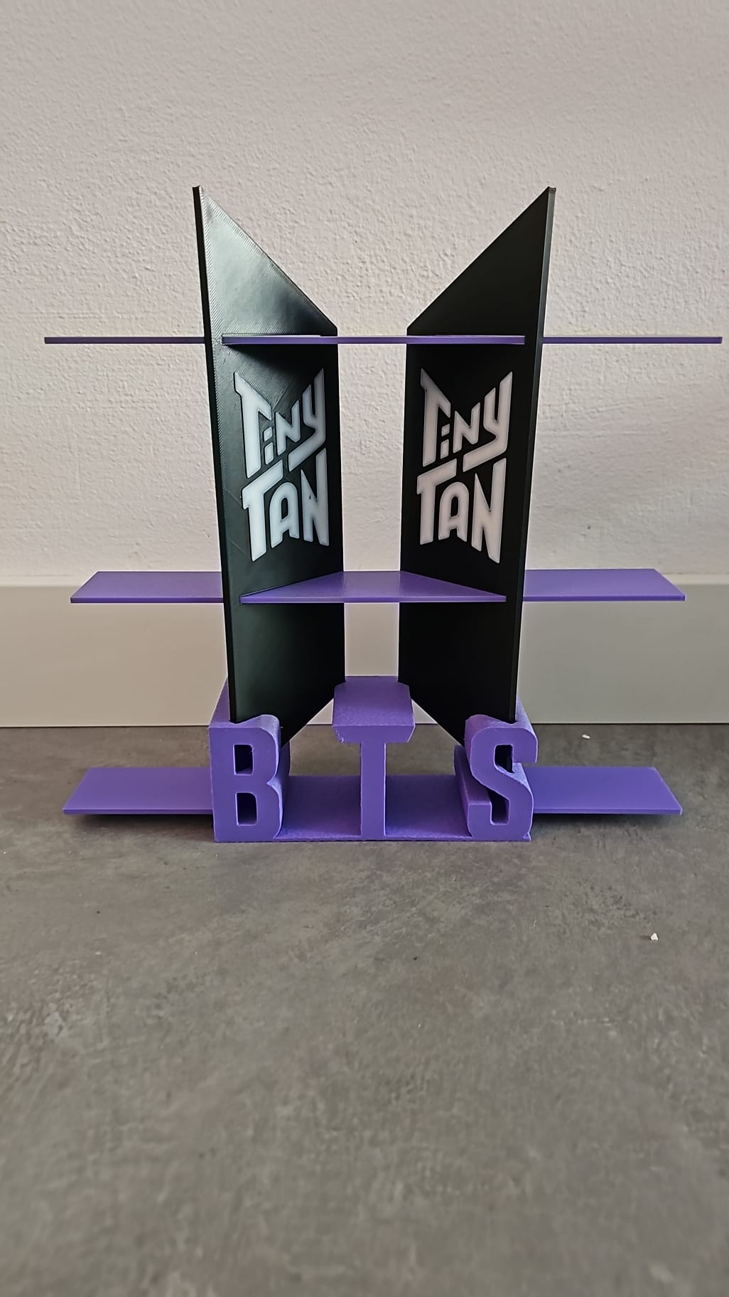 BTS tiny tan stage