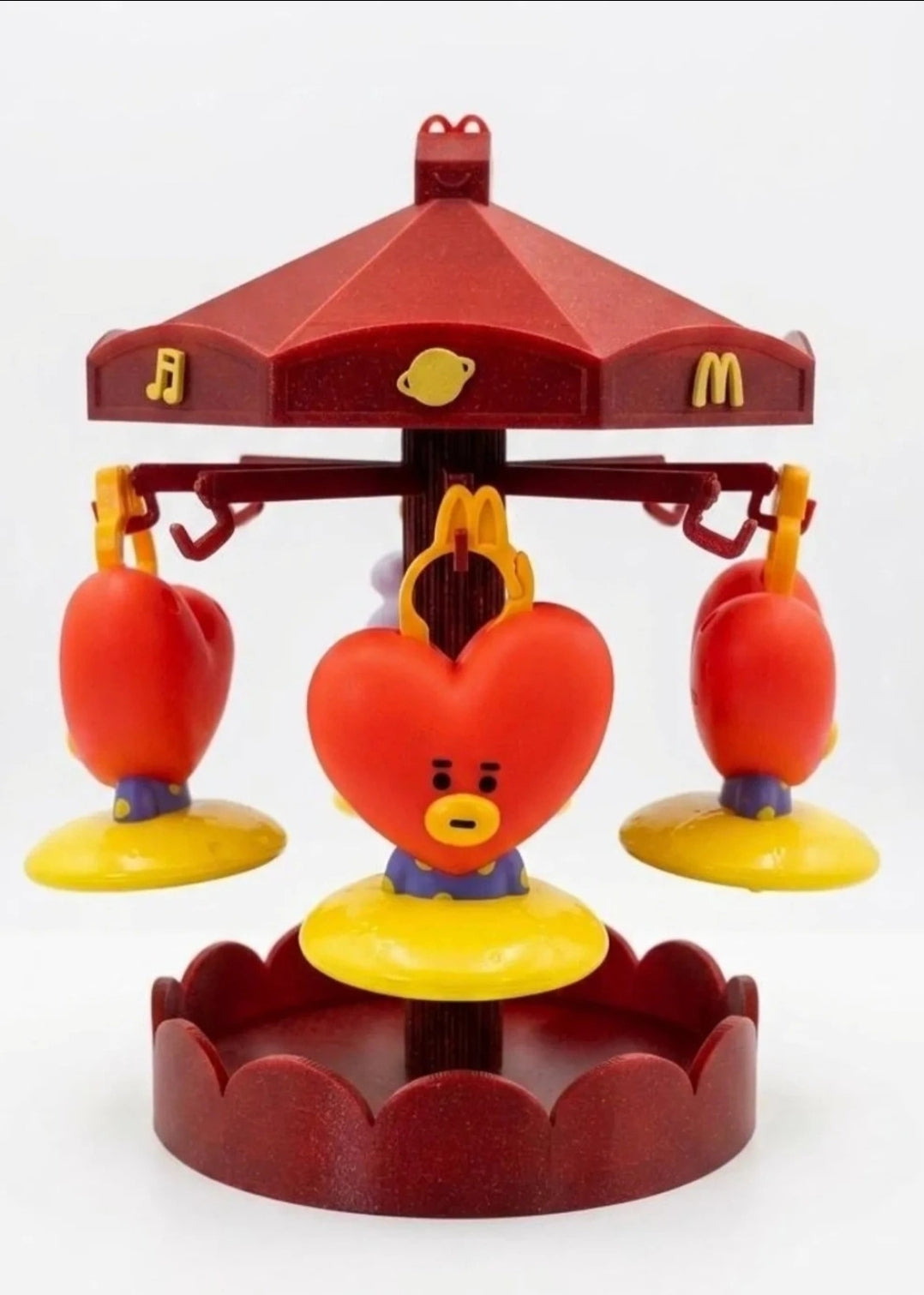 BTS tiny tan spinning carosel