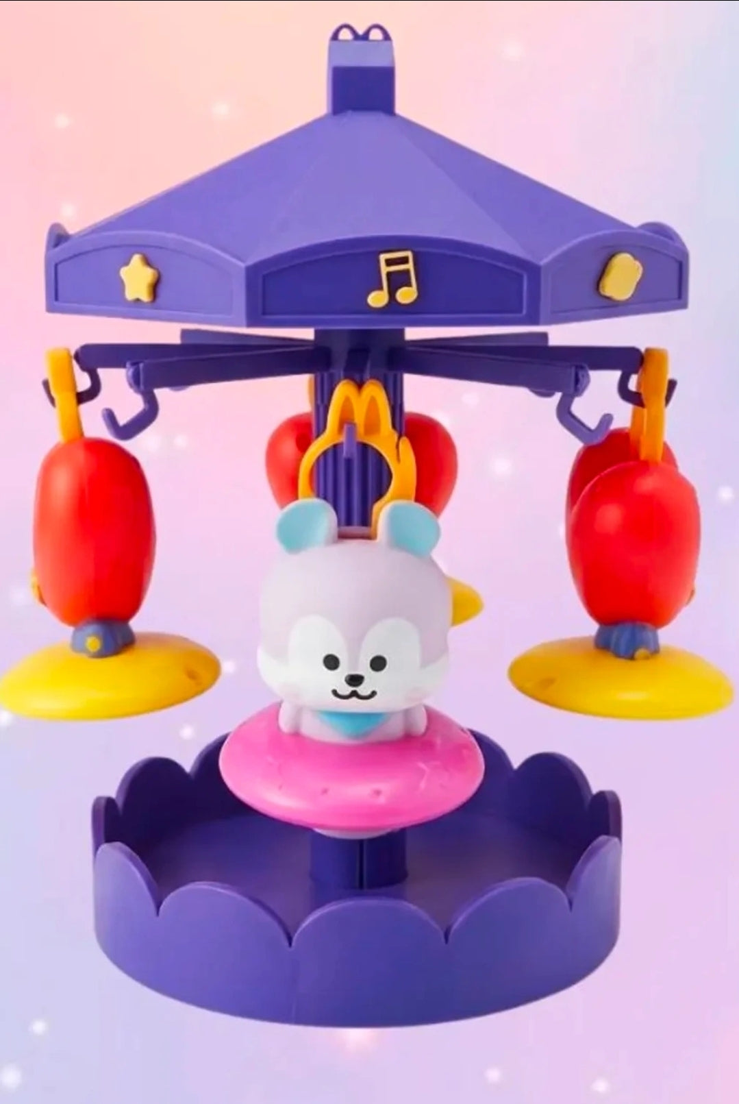 BTS tiny tan spinning carosel