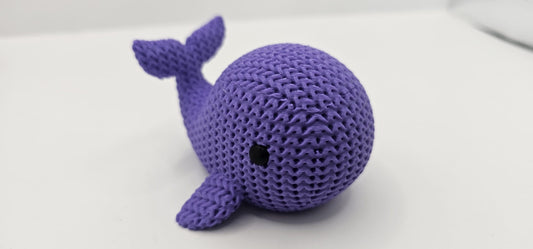 BTS lightstick topper purple whale