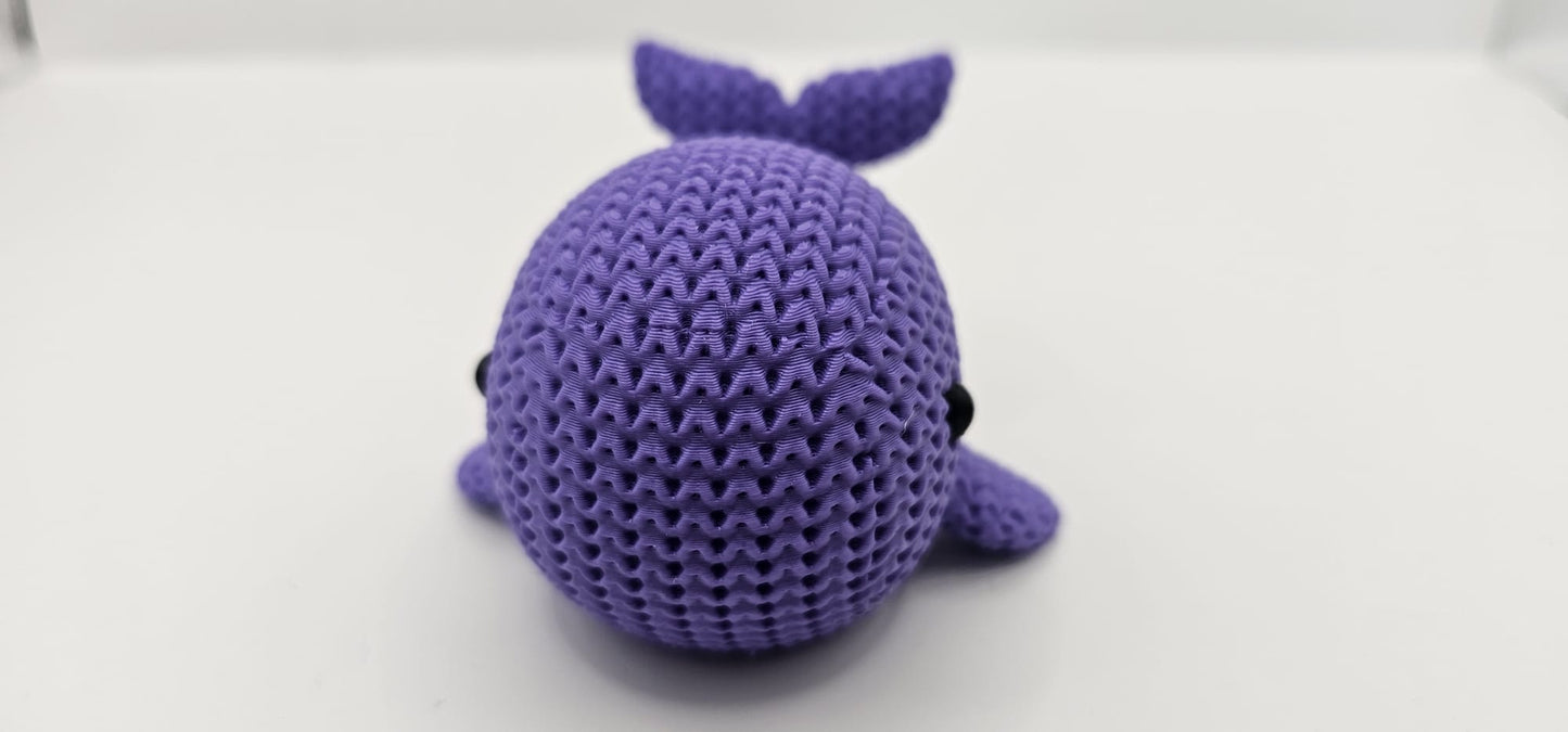 BTS lightstick topper purple whale