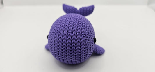 BTS lightstick topper purple whale