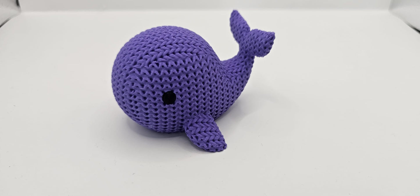 BTS lightstick topper purple whale