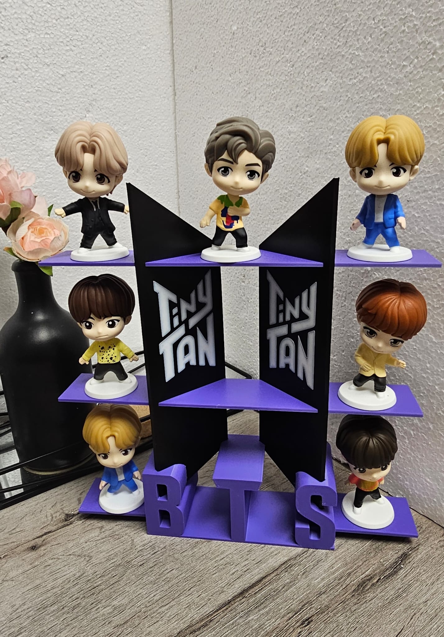 BTS tiny tan stage